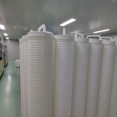 Heißer Verkaufsbereich der Filtration 6㎡ hoher Fluss 20 Mikrometer gefalteter Wasserfilter