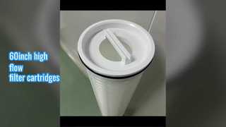 60-Zoll-Filterpatronen mit hohem Durchfluss