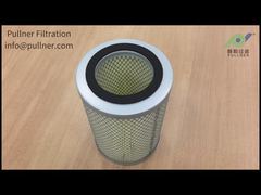 Plissee-Staubfilterpatrone mit 5,5 Zoll Außendurchmesser für die industrielle Staubsammlung