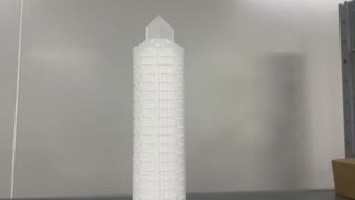 10-Zoll-PP-Faltenfilterpatrone mit Polypropylenkern