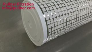 40 Zoll Hochtemperatur-PP-Faltenfilter mit hohem Durchfluss