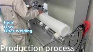 Produktionsprozess-Schweißmaschine (High-Flow-Filterpatrone)