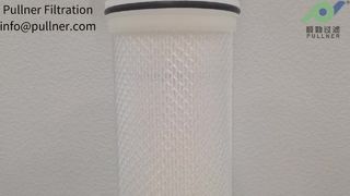 60-Zoll-Filterpatrone mit hohem Durchfluss für die Palmölraffinierung | Hochtemperatur-PET-Plisseemedien