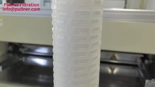 Doppelt offene PES-Faltenfilterpatrone für die hochreine Flüssigkeitsfiltration