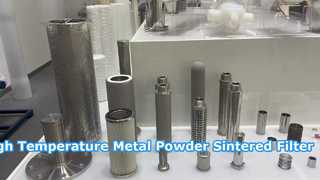Hochtemperatur-Metallpulver-Sinterfilterpatrone