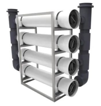 RO-Vorfiltrations-Fiberglas-Membranpatrone FRP-Filtergehäuse für ätzende Flüssigkeiten