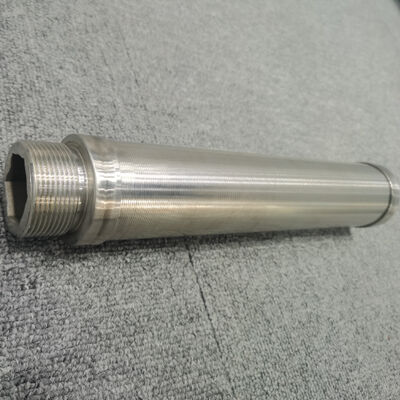 Metallfilterpatrone der PHSV-Serie mit Spiralschweißribe und V-förmigem Draht für eine hochfeste Filtration