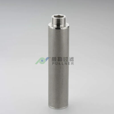 10-Zoll-Filterpatrone aus gesintertem 316L-Edelstahlgewebe mit hoher Temperatur- und Korrosionsbeständigkeit für Anwendungen mit hohem Durchfluss