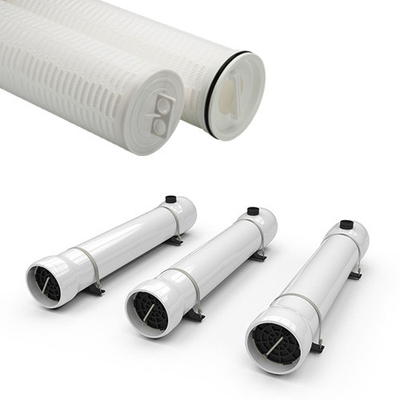 Glasfasermembran-Filterpatrone Gehäuse Wasser Umkehrosmose Vorfiltration