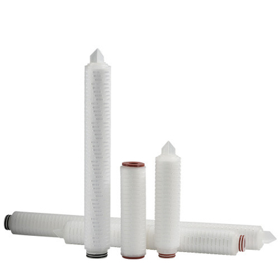 68.5mm PP-Pleated Filterpatrone mit maximaler Temperatur von 80°C für die Sterilisation mit heißem Wasser