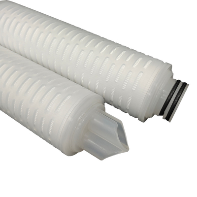 68.5mm PP-Pleated Filterpatrone mit maximaler Temperatur von 80°C für die Sterilisation mit heißem Wasser
