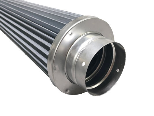 PTS-Serie Hochdurchfluss-Filterpatrone mit 99,99 % Partikelabscheideeffizienz und kohlenstoffbasierter Filmbeschichtung