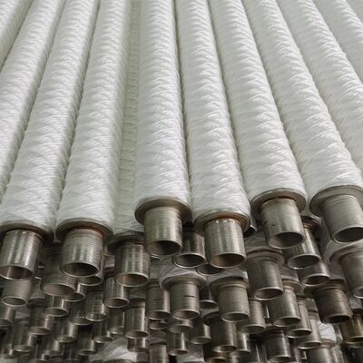 PLX-Serie String Wound High Flow Filterpatrone mit Honighalsstruktur für einen kleinen Druckabfall und eine große Schadstoffgehalte