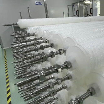 PHFZ-Serie Rückspülbare geflochtenen Filterpatrone zur Eisenentfernung in Kraftwerkskondenswasser mit 40" und 30" geschweißtem Design