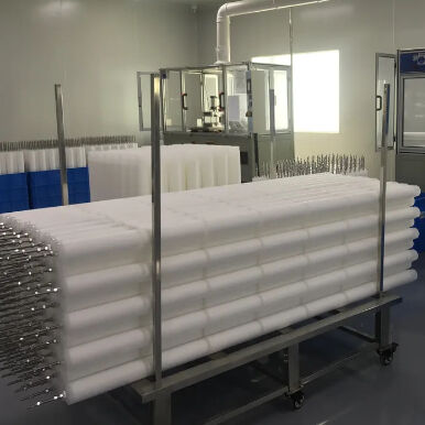 PHFZ-Serie Rückspülbare geflochtenen Filterpatrone zur Eisenentfernung in Kraftwerkskondenswasser mit 40" und 30" geschweißtem Design