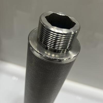 10-Zoll-Filterpatrone aus gesintertem 316L-Edelstahlgewebe mit hoher Temperatur- und Korrosionsbeständigkeit für Anwendungen mit hohem Durchfluss