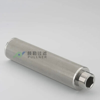 10-Zoll-Filterpatrone aus mehrlagigem, gesintertem Drahtgeflecht aus Edelstahl 316L mit hoher Temperatur- und Korrosionsbeständigkeit für Anwendungen mit hohem Durchfluss