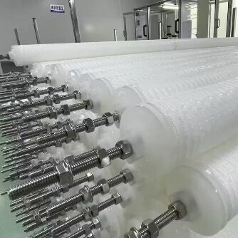 70'' Faltfilterpatrone für Kondensatwasser in Kraftwerken mit Polypropylen-Filtermedium für Hochdurchflussfiltration