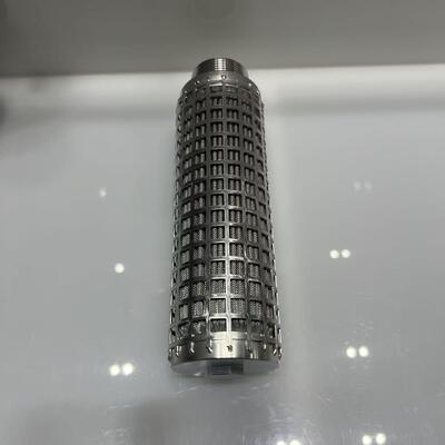 Filterpatrone aus Edelstahlfaser-Felt mit hoher Temperaturbeständigkeit, abgestuften Porengrößen und großem Filtrationsbereich