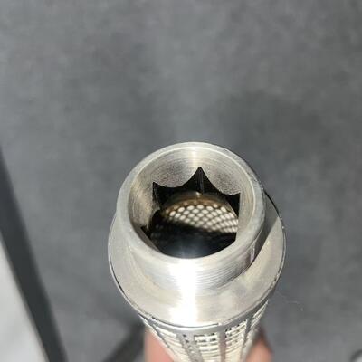 Filterpatrone aus Edelstahlfasern mit einer hohen Schmutzkapazität