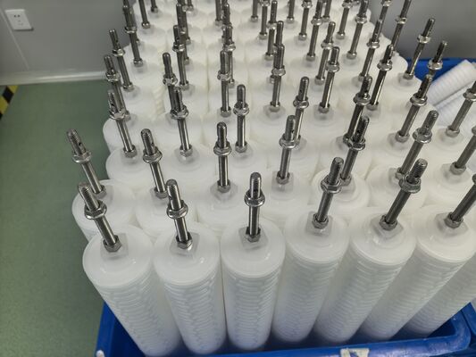 40 Zoll Kondensatpolierfilter mit Durchfluss von 3,5 m3/h bis 4,5 m3/h für Kraftwerke zur Entfernung von Eisenoxid