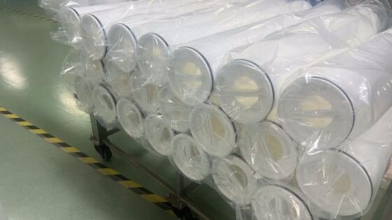 40 Zoll Hochfluss-Filterkartusche mit 110 m³/h Durchflussrate und PP-Filtermedium für die Wasseraufbereitung