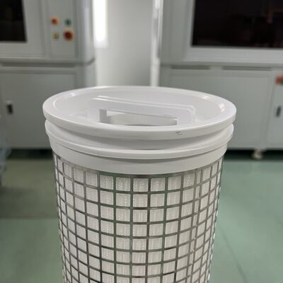 40'' High Temperature Stainless Steel Filter Cartridge with 110m3/h Flow Rate for Industrial Filtration