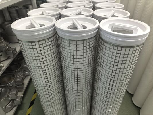 60-Zoll-Kondensat-Polierfilterkartusche mit hohem Durchfluss und 7 Mikron