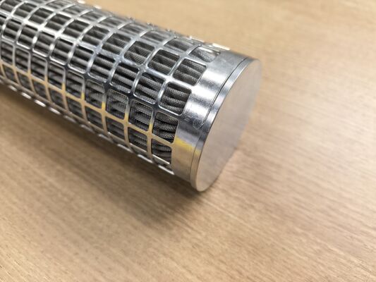 316L Filterpatrone aus Edelstahl mit großer Filtrationsfläche und hohem Temperaturvermögen