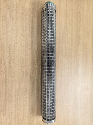 316L Filterpatrone aus Edelstahl mit großer Filtrationsfläche und hohem Temperaturvermögen