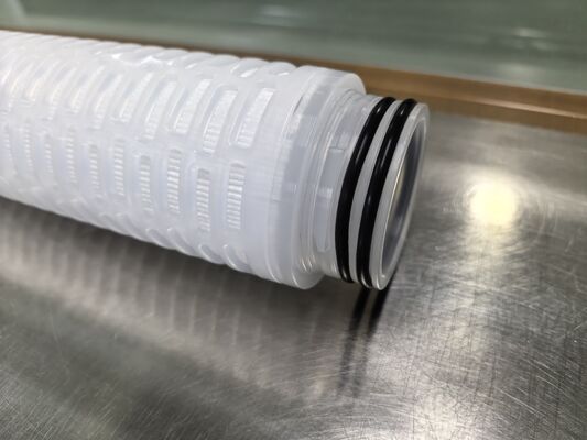 Personalisierte PES-Flickerpatrone mit PES-Membran für die chemische und hochreine Flüssigkeitsfiltration mit hoher Durchflussrate