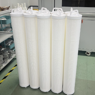 High-Flow-Filterkartusche der PHFM-Serie, plissierter RO-Vorfiltrationsfilter mit 6,5 Zoll Durchmesser und großer Durchflussfläche