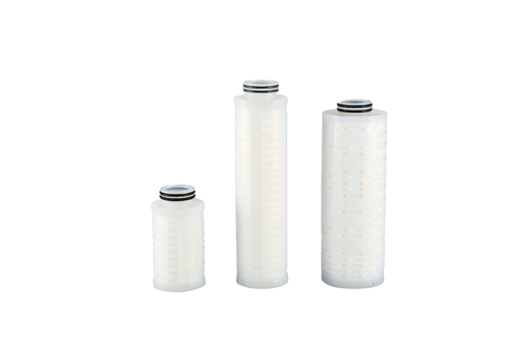 83-Serie Hochflussfilterpatrone mit hoher Durchflussrate, mehreren Filtermedienoptionen und geringer Niederschlagsmenge für nasse Prozessfiltration