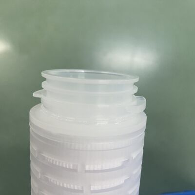 ELPP Series Electronic Grade Low Extractable Adhesive-Free High Purity PP Nano Fiber Filter Cartridge with 0.1-25μm Filtration Precision