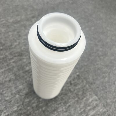 83mm High Flow 120L/Min Pleated Filter Cartridge for FPD Flat Panel Display Wet Process Filtration