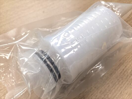 PLPF-Serie All-Fluorpolymer-Filterpatrone mit hydrophiler PTFE-Membran für chemische Korrosionsbeständigkeit und niedrige Niederschläge