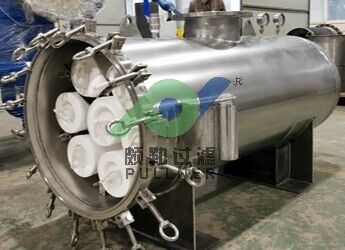 ISO-zertifiziertes horizontales Hochflussfiltergehäuse mit 70-Zoll-Hochflussfilterpatrone für industrielle Anwendungen