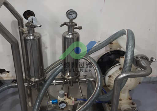 316L Edelstahl Einzelpatronenfiltergehäuse für industrielle Flüssigkeitsfiltration mit unterschiedlichen Abmessungen