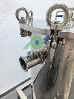 ISO-zertifizierte SS304/316L Mehrpatronen-Hochstromfiltergehäuse für RO-Vorbehandlung und industrielle Wasserbehandlung