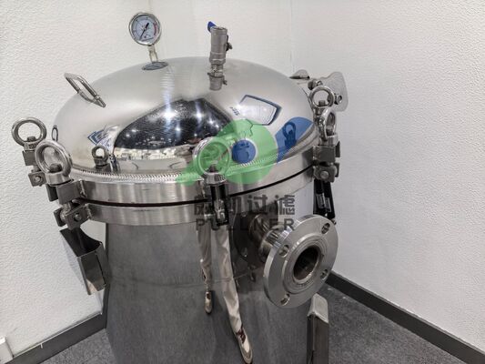 ISO-zertifizierte SS304/316L Mehrpatronen-Hochstromfiltergehäuse für RO-Vorbehandlung und industrielle Wasserbehandlung