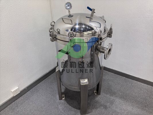 ISO-zertifiziertes Mehrpatronenfiltergehäuse aus SS304/316L für RO-Vorbehandlung und industrielle Wasseraufbereitung
