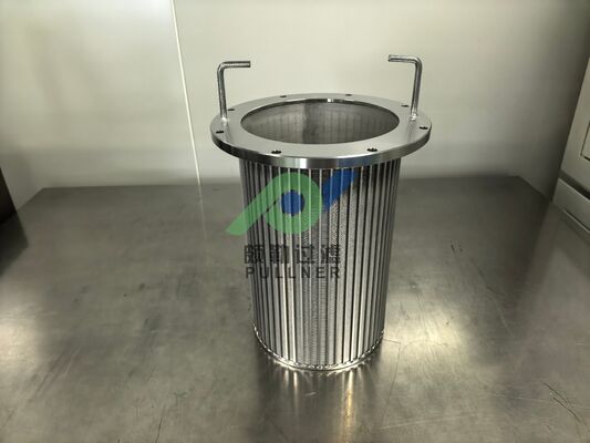Edelstahl-Keilspaltsieb für industrielle Filtration & hohe mechanische Festigkeit und Temperaturbeständigkeit