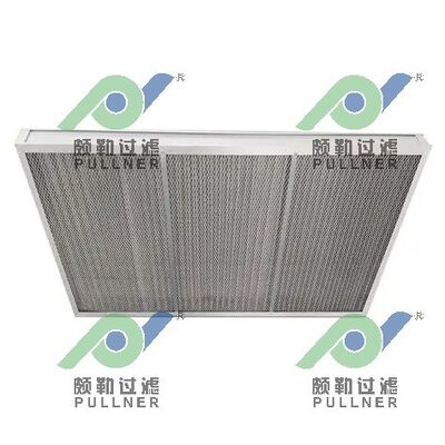 Pocket Air Filter with Synthetic Fiber Media for Large Filtration Area and Customizable Efficiency Grades