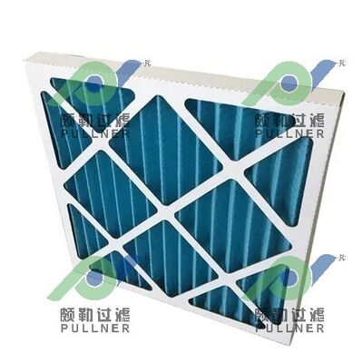 Pocket Air Filter with Synthetic Fiber Media for Large Filtration Area and Customizable Efficiency Grades